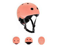Scoot & Ride Kask Ochronny S-M dla dzieci 3+ Peach - 1014705 - zdjęcie 3